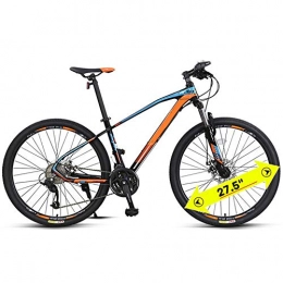 LDLL vélo VTT 27.5 Pouces pour Homme, en Alliage D'Aluminium LéGer Cadre, 27 / 30 Vitesses Vélo à Vitesse Variable Spoke Wheel Vélo De Montagne, pour Hommes Et Femmes Adultes