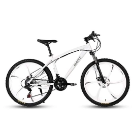 Mrzyzy vélo VTT, Vélo de montagne, vélo tout suspendu de 24 pouces, vélos tout-terrain en acier au carbone, vélo de route 21 / 24 / 27 vitesses, vélo de montagne pour jeunes et adultes ( Color : 10 , Size : 24 SPEED )