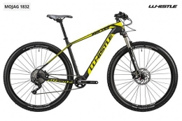 Cicli Puzone vélo Vélo 29 Whistle mojag 1832 monoscocca en carbone 11 V, Black - Neon Yellow Matt, S - 17"