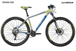 Cicli Puzone Vélos de montagnes Vélo 29 Whistle Patwin 1829 22 V, Ultralight-Blue-Neon Yellow, M - 19"