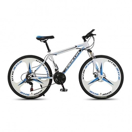 Yuxiaoo Vélos de montagnes Vélo, amortisseur de frein à double disque VTT, vélo 26 pouces 27 vitesses, pour adultes et adolescents, s'adapter à divers terrains, cadre en acier à haute teneur en carbone / D / 168x95cm