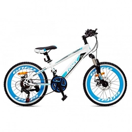 Zonix Vélos de montagnes Vélo Garçons Filles Zonix VTT Astro Boy 20 Pouces 21 Vitesse Blanc Bleu 85% Assemblé