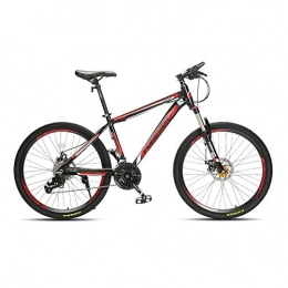 Yuxiaoo Vélos de montagnes Vélo, VTT 26 pouces, vélo tout terrain 27 vitesses, cadre en alliage d'aluminium ultra léger, pour adultes et adolescents, antidérapant, forte charge / A / 170x97cm