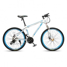 Yuxiaoo Vélos de montagnes Vélo, VTT 26 pouces, vélo tout terrain 27 vitesses, cadre en alliage d'aluminium ultra léger, pour adultes et adolescents, antidérapant, forte charge / B / 170x97cm