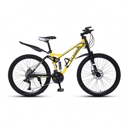 Yuxiaoo vélo Vélo, VTT, frein à double disque 30 vitesses et vélo à double amortisseur, pour adultes et adolescents, pas facile à déformer, s'adapter à divers terrains / B / 159x93cm
