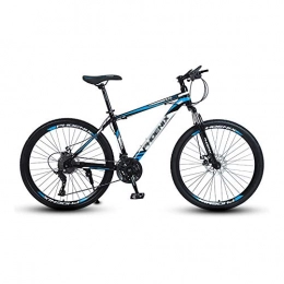 Yuxiaoo vélo Vélo, VTT à choc 27 vitesses 24 / 26 pouces, vélo tout-terrain, pour adultes et adolescents, facile à installer, cadre en acier à haute teneur en carbone, forte charge / B / 156x95cm