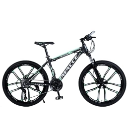 Mountain Bike Vélos de montagnes Vélo à vitesse variable absorbant les chocs en acier à haute teneur en carbone 170*100*80-100cm (24 / 26 pouces 21 / 24 / 27 vitesse noir rouge; noir vert; noir bleu; blanc bleu) vélo de fond