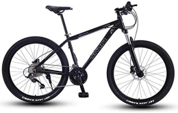 WEN vélo Vélos de Montagne, 27, 5 Pouces Big Wheels Hardtail Mountain Bike, Overdrive Aluminium Cadre Mountain Trail vélo, Hommes Femmes Vélo (Color : Silver, Size : 33 Speed)