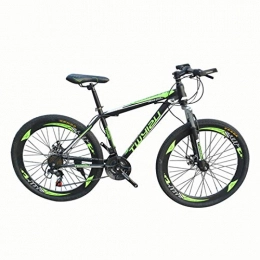 Bicycle Accessories vélo Vélos de montagne d'extérieur, vélos de montagne à vitesse variable, vélos à cadre rigide en acier à haute teneur en carbone, vélos pour adultes à vitesse de 26 pouces, freins à double disque et vél
