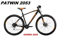 WHISTLE Vélos de montagnes WHISTLE PATWIN 2053 Roue 29 Shimano ACERA 16 V Suntour XCM RL Gamma 2020, Black Neon Orange Matt, 53 CM - L