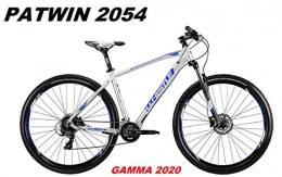 WHISTLE Vélos de montagnes WHISTLE PATWIN 2054 Roue 29 Shimano 16 V Suntour XCT HLO Gamma 2020, Ultralight Blue Matt, 48 CM - M