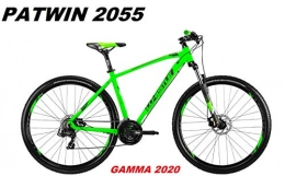 WHISTLE Vélos de montagnes WHISTLE PATWIN 2055 Roue 29 Shimano 21 V Suntour XCT HLO Gamma 2020, Neon Green Black Matt, 48 CM - M