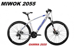 WHISTLE Vélos de montagnes WHISTLE Vélo Miwok 2055 Roue 27, 5 Shimano 21 V Suntour XCT HLO Gamma 2020, ULTRALIGHT NEON BLUE, 46 CM - M