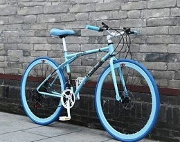 Aoyo vélo 26 pouces route Vélos, 24 vitesses Vélos Moutain, Cadre en acier au carbone à haute, Route de vélos de course, roues de vélos (Color : F)