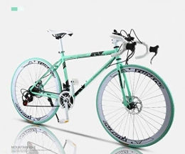 Aoyo Vélos de routes Cadre en acier au carbone à haute Vélo de route, 24 vitesses 26 Bikes pouces, double frein à disque, Route de vélos de course, et les femmes adultes hommes, (Color : 40knife)