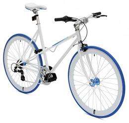 Cheetah vélo Cheetah Bohemian Ladies 7 vitesse Blanc / blue 54cm cadre