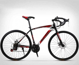 CSS vélo CSS Vélo de route de 26 pouces, vélos à 24 vitesses, double frein à disque, cadre en acier à haute teneur en carbone, course de vélos sur route, hommes 'S et femmes pour adultes seulement 6-6, Noir