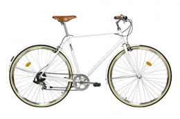 FabricBike vélo FabricBike Classic- Vélo de Ville (M-53cm, Classic Matte White Original)