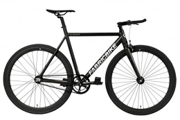 FabricBike vélo FabricBike Light - Vélo Fixie, Fixed Gear, Single Speed, Cadre et Fourche Aluminium, Roues 28", 3 Tailles, 4 Couleurs, 9, 45 kg (Taille M) (S-50cm, Light Matte Black)