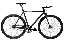 FabricBike vélo FabricBike Original Pro - Vélo Fixie Noir, Fixed Gear, Single Speed, Cadre Hi-Ten Acier, 10Kg… (Pro Fully Matte Black, M-53cm)