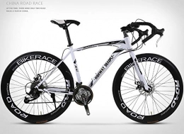 AXWT vélo HXWT 26 Pouces 27 Vitesses VTT Vélo Sport Étudiant Plein air Cyclisme Route Vélos Vélos d'Semi_Rigide Montagne (Color : White Black)