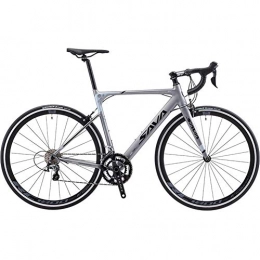 LWSTORE vélo LNSTORE Vélo en Fibre de Carbone vélo 22 Vitesse □□ vélo en Fibre de Carbone vélo 22 Vitesse □□ vélo Exécution exquise (Color : Silver Grey, Size : 52cm)