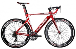 LS2 vélo SL Vélo de route XC7000 - 14 vitesses - Blanc - 54 cm - Double suspension - Rouge