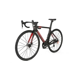 TABKER Vélos de routes TABKER Vélo de Route Carbon Fiber Frame Road Bicycle Unisex 22Speed Curved Handle Racing Front and Rear Double V Brake Ultralight Body (Size : M)