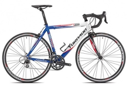 TORPADO vélo Torpado - Temeraria - Vélo de course 10 V, en aluminium et carbone, taille 48 - Noir et blanc