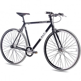 Unbekannt vélo Vélo de course Fixie 28" (68 cm) Single Speed KCP FG1 Flat 2016 avec pignon fixe noir Taille du cadre : 56 cm
