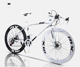Aoyo Vélos de routes Vélo de route, 24x 26 pouces Vélos, double disque de frein, cadre en acier au carbone à haute, Route de vélos de course, et les femmes adultes hommes, (Size : 60knife)