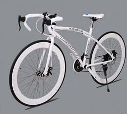 YKMY Vélos de routes Vélo de route de 26 pouces à 21 vitesses pour hommes et femmes, vélo ultra-léger avec cadre en acier à haute teneur en carbone pour adultes, vélo de montagne polyvalent de ville_26 pouces 21 vitesses