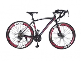 All-Bikes Vélos de routes Vélo de route, vélo de sport, shimano, 21 vitesses, disques de freins (Noir)