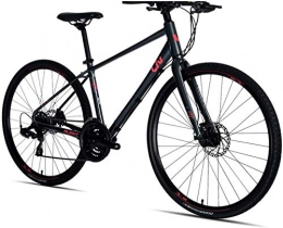 GJZM vélo Vélos de route pour femmes vélo de route 21 vitesses en aluminium léger vélo de route vélo de route avec freins à disque mécaniques parfait pour la route ou le Dirt Trail Touring noir XS-XS_Black