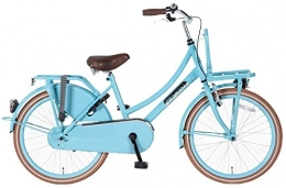 Unbekannt Vélos de villes 22 "Holland Vélo 3 vitesses Fille popal Daily Dutch Basic + tr22 N3, bleu