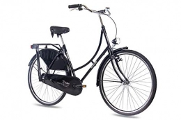 Unbekannt Vélos de villes 28 "Vintage Holland Roue City de KCP deritus avec 1 vitesse et la Démission Noir