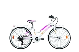 Atala Vélos de villes Atala Alice 24'' vélo pour fille 6 vitesses âge 9, 10, 11, 12 ans