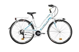 Atala vélo ATALA DISCOVERY S 21 V LADY Vélo Femme Vélo Trekking City Bike Taille 49 Blanc