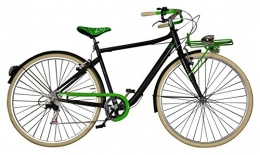 Aurelia Vélos de villes Aurelia Dino Roue 71, 1 cm Heritage Crossbar Vélo Blanc / Vert 48, 3 cm Cadre