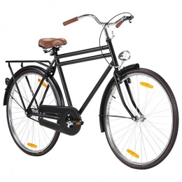 Autoshoppingcenter City Bike 28 Pouce Vélo de Ville pour Femme/Homme Fille avec Freins V-Brake Equipement City (EU Stock) (Homme)