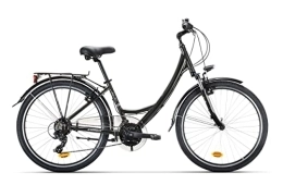 Conor Vélos de villes Conor Malibu 3x7s (WS, Negro)