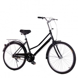COUYY vélo COUYY des Vélos, des Vélos Légers, Véhicules De Loisirs, Cadeaux pour Les Hommes Et Les Femmes, Dames, Vélos Rétro, Noir, 24 inches