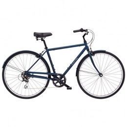 Electra vélo Electra Loft 7D Herren Fahrrad Stadt Rad Urban City Alu Retro 700C Klassisch, 54720, Farbe Blau - Matte Indigo, Größe L