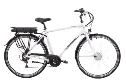 F.lli Schiano Vélos de villes F.lli Schiano E-Moon Vélo électrique Homme, Blanc, 28