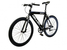 Helliot Bikes Nolita 50 vélo de Ville, 28 Pouces, Roues en Aluminium, 700x23c Couvre Mixte Adulte, Noir