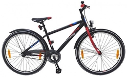 Kubbinga Vélos de villes Kubbinga Volare Blade Vélo pour garçon. Enfant, Noir / Rouge, 26-inch