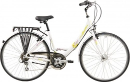 Leader vélo Leader Elysee-naafdynamo 28 Pouces 45 cm Femme 21SP V-Brake Blanc