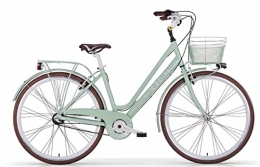 MBM Vélos de villes MBM T ou u c h, vélo de Trekking Femme, Femme, 880D / 18, Verde A10, 28