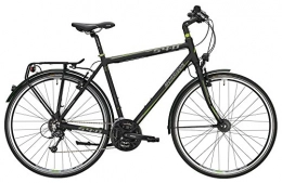 Morrison Vélos de villes Morrison Trekking Bike S 4.0 pour Homme 28 '27 Vitesses 14, 9 kg Facile, Noir Mat