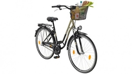 ONUX vélo ONUX City Bike Femme Toury, 26 / 28 Pouces, 3 Vitesses, Frein à rétropédalage 66, 04 cm (26 ")